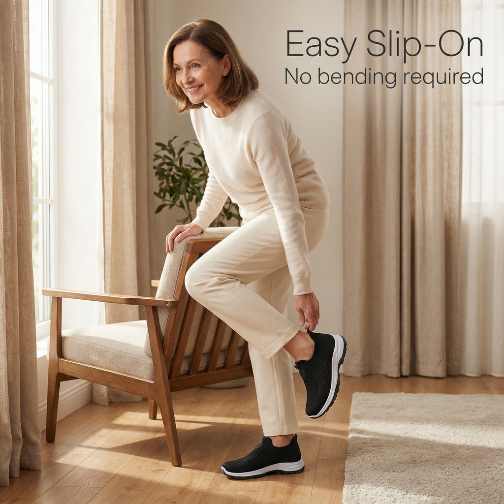 Slip-On — Walk Without Fear. Move Without Pain.