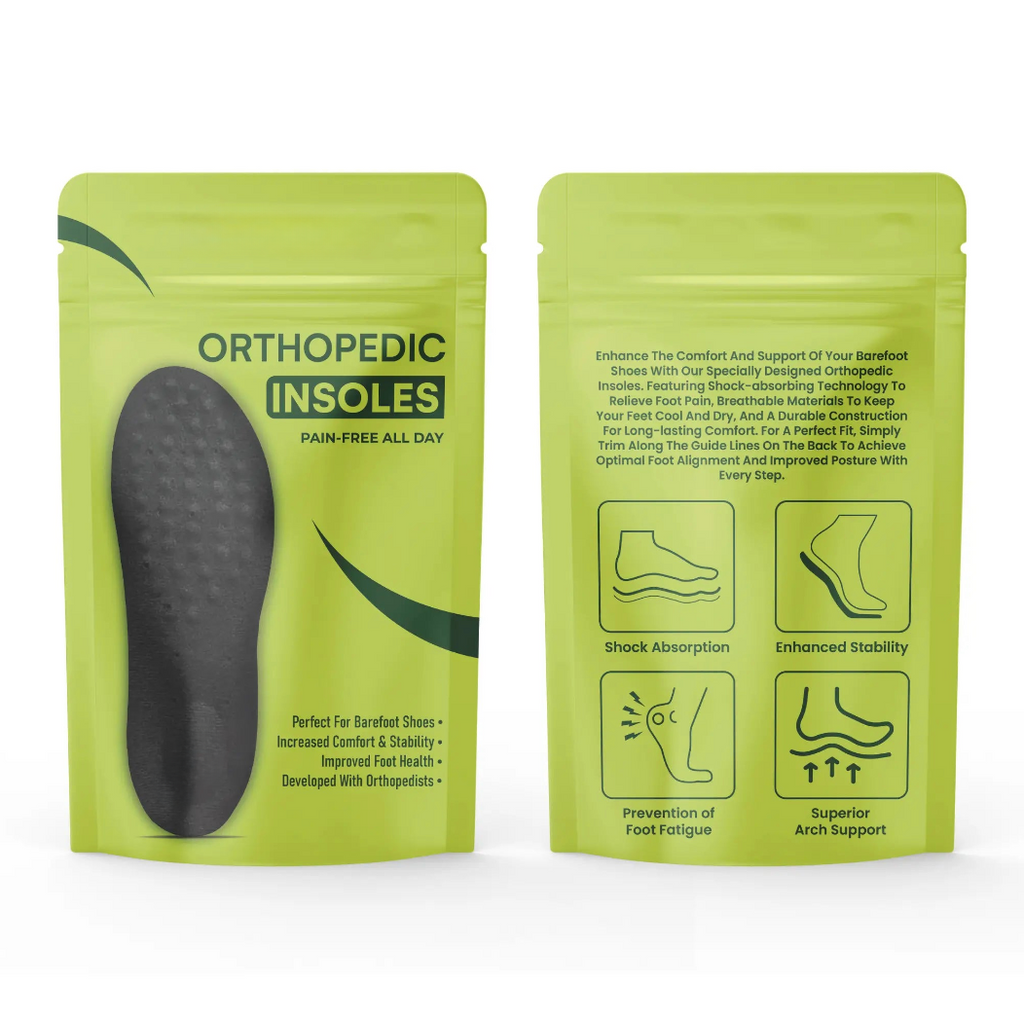 Orthopedic Insoles - Pain-relieving and Shock-absorbing soles