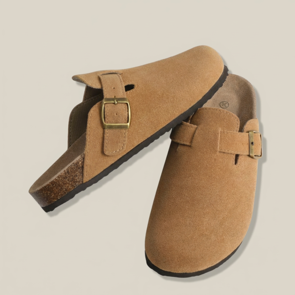 Premium Suede Comfort Clogs