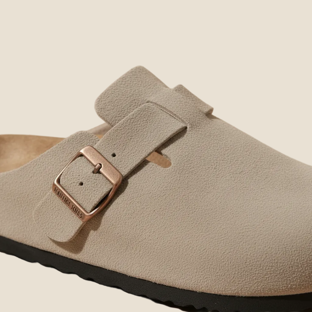 Premium Suede Comfort Clogs