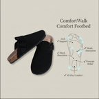 Premium Suede Comfort Clogs