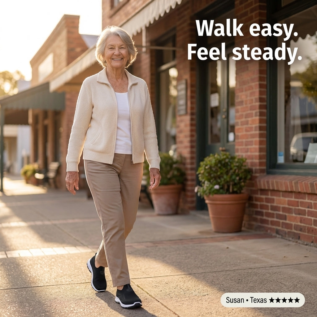 Slip-On — Walk Without Fear. Move Without Pain.